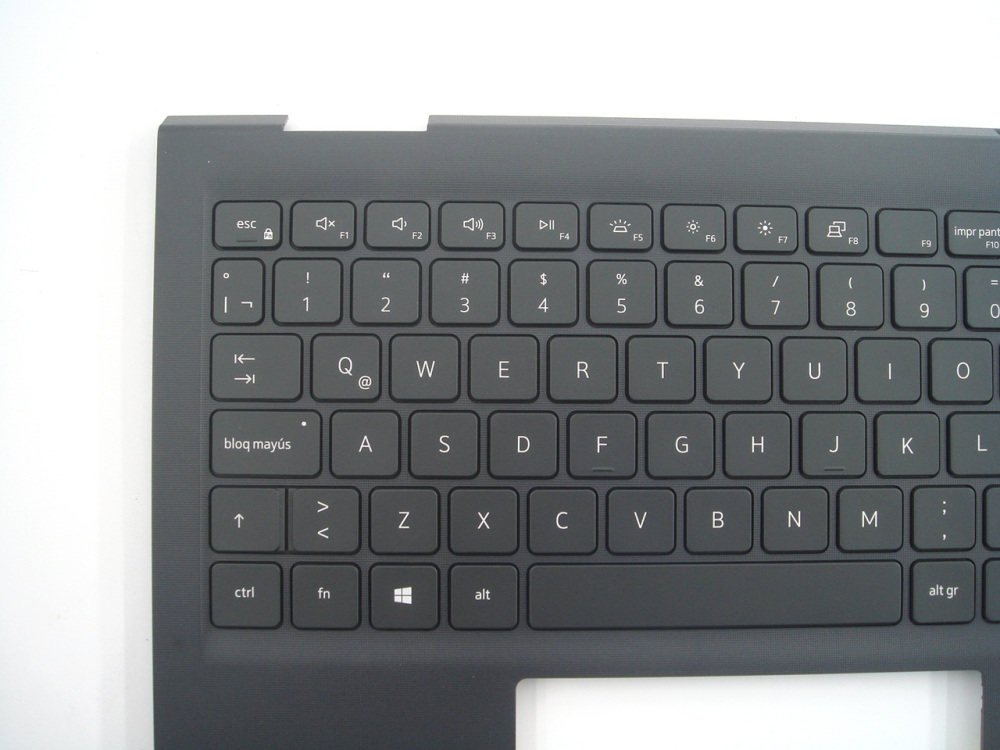 New-Orig Dell Vostro 3520 3530 15.6" Palmrest Keyboard Bezel with Latin-Spanish Backlit Keyboard with Type-C Slot