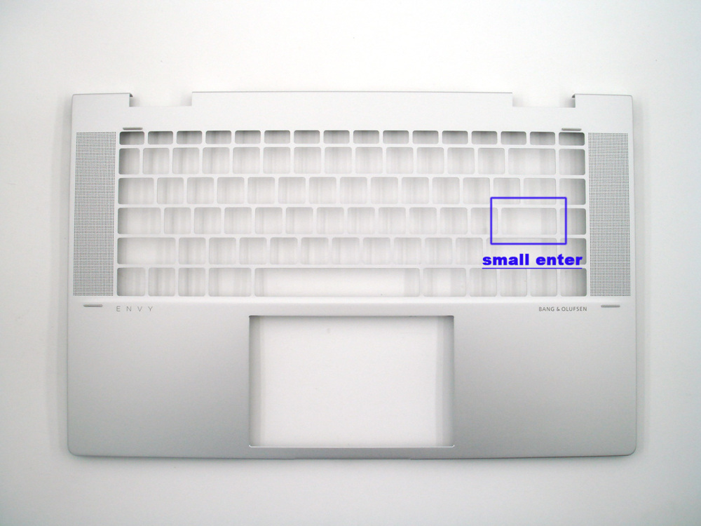 New-Orig HP Envy x360 15-FE 15-FH 15.6" Palmrest Keyboard Bezel for US Layout Keyboard Silver N49283-001