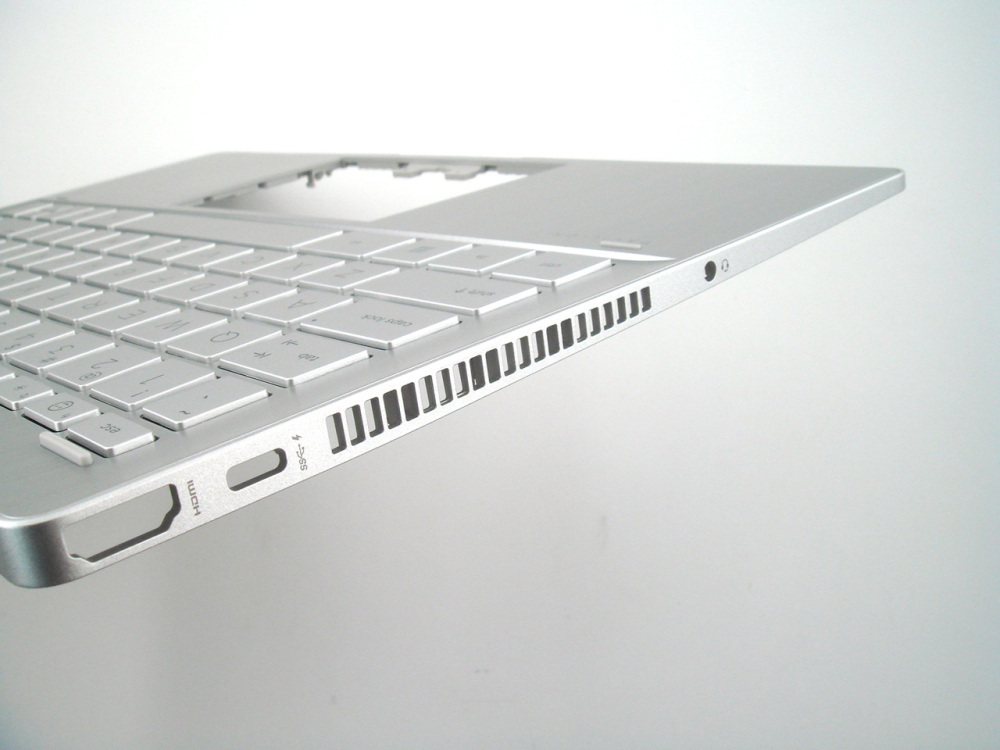 New-Orig HP Pavilion x360 14-EK 14.0" Palmrest Keyboard Bezel US BL without Fingerprint Hole Silver N09601-001