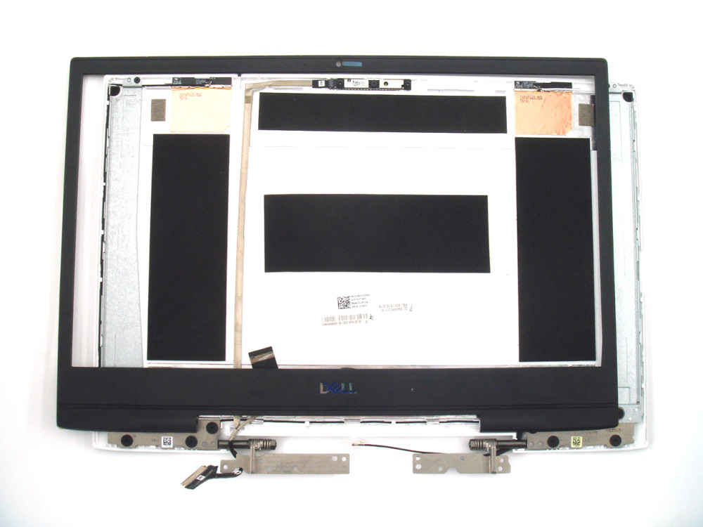 New-Orig Dell G5 5590 15.6" Lcd Back Cover and Front Bezel White 015YRC 02PJKJ