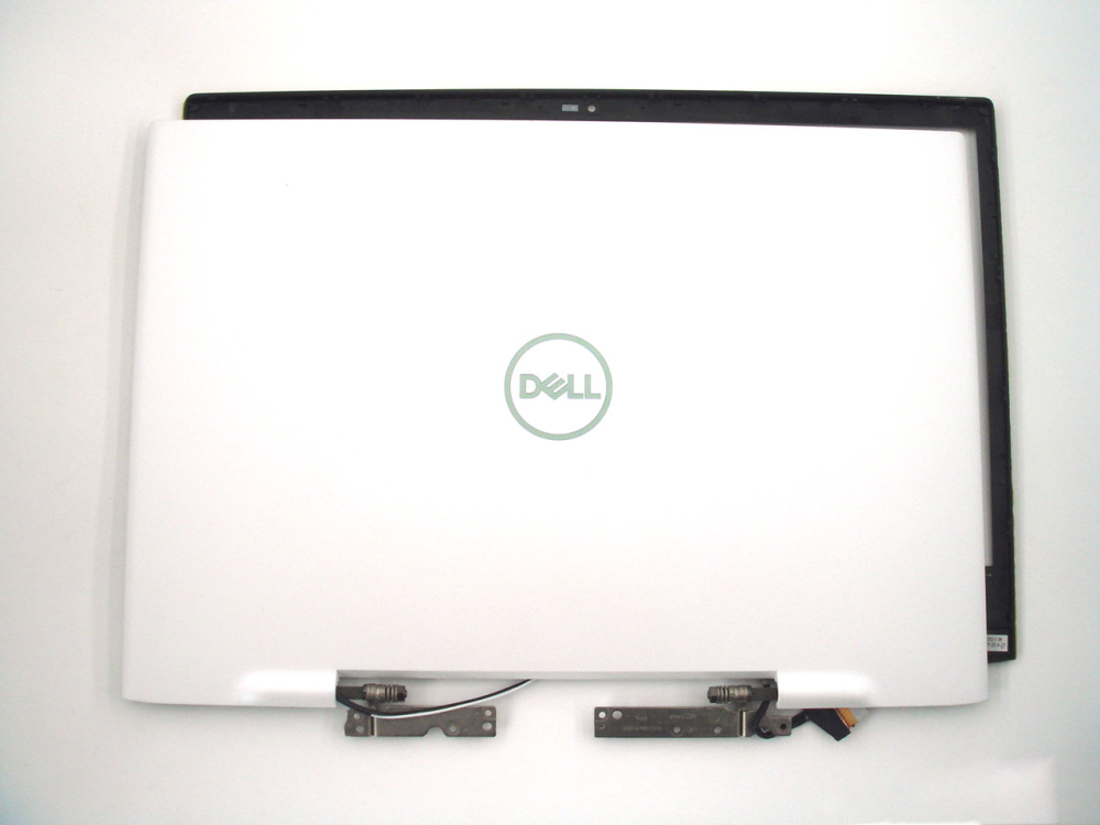 New-Orig Dell G5 5590 15.6" Lcd Back Cover and Front Bezel White 015YRC 02PJKJ