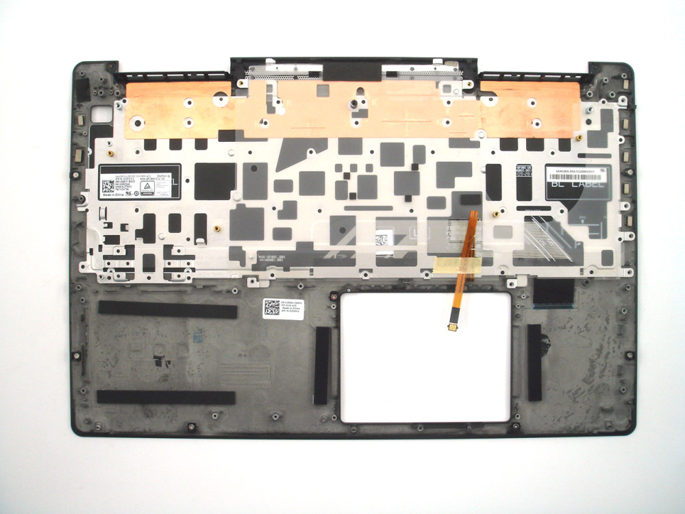 New-Orig Dell Inspiron 7590 15.6" Palmrest Keyboard Bezel with US-English Backlit Keyboard Black 02D6K1
