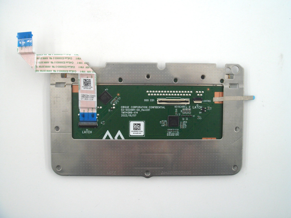 New-Orig Dell Latitude 5440 5450 14.0" Touchpad w/Cable Gray 0D0PWJ 0D6WR1
