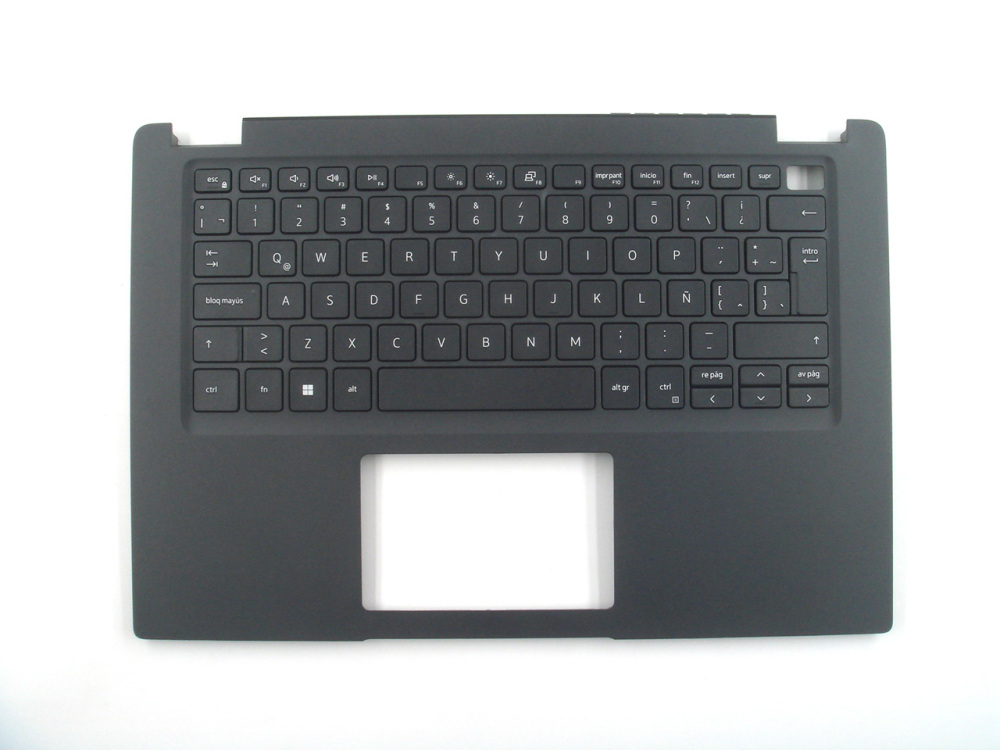 New-Orig Dell Latitude 3410 14.0" Palmrest Bezel with Latin Non-Backlit Keyboard 00MC2P Black
