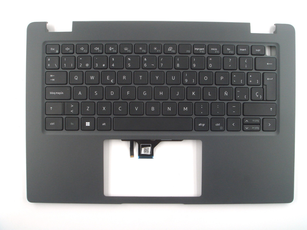 New-Orig Dell Latitude 3440 3450 14.0" Palmrest keyboard Bezel with Spanish Backlit Keyboard Black