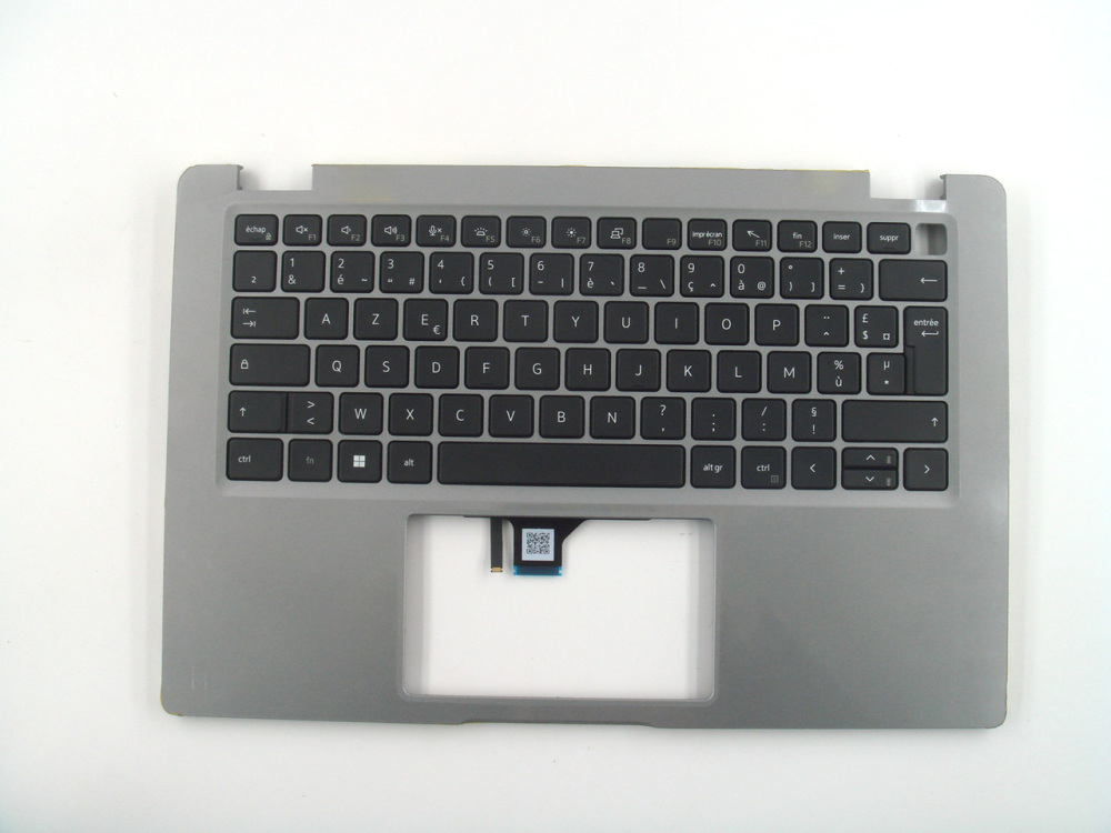 New-Orig Dell Latitude 5420 5425 14.0" Palmrest Keyboard Bezel with French Backlit Keyboard No-SC Hole Silver 0H4DDJ