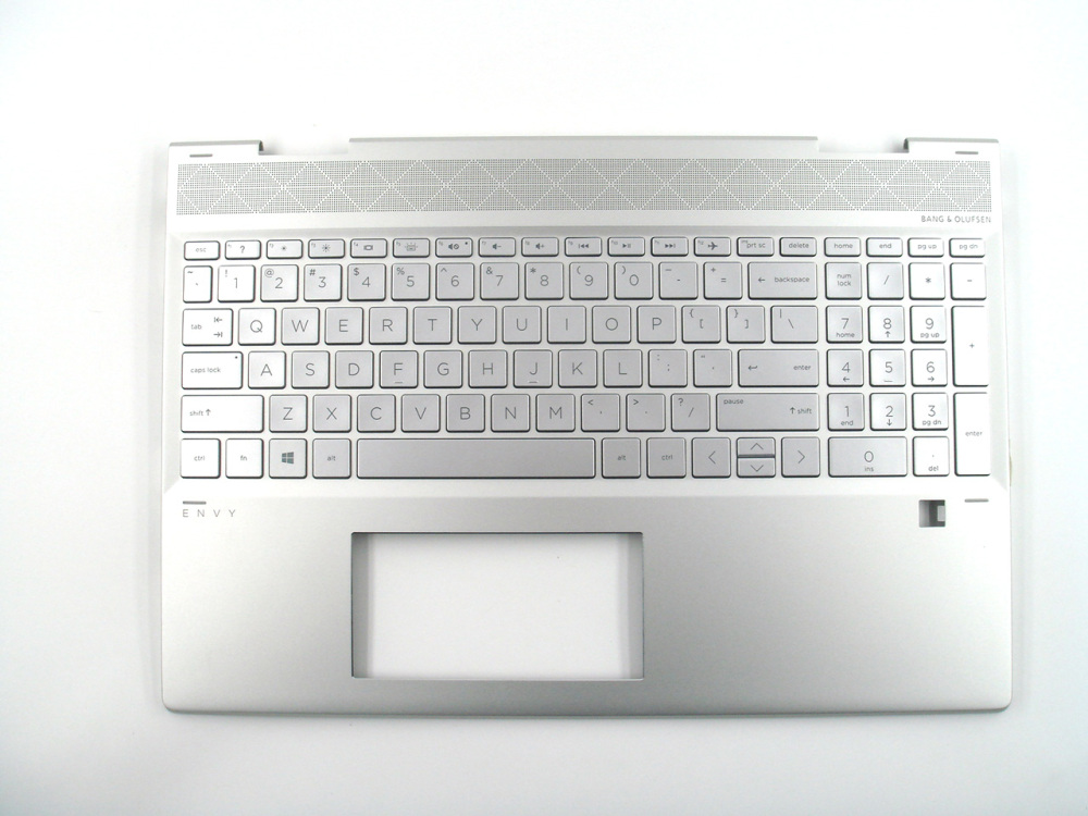 New-Orig HP Envy x360 15-DR 15.6" Palmrest Keyboard Bezel with US-English Backlit Keyboard for UMA Graphics L56975-001