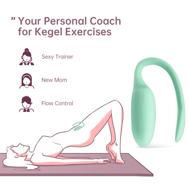 Magic Motion Phone APP Kegel Fitness Ball Pelvic Floor Tightening and Strengthen Vibrator Bluetooth Pelvic Floor Exerciser