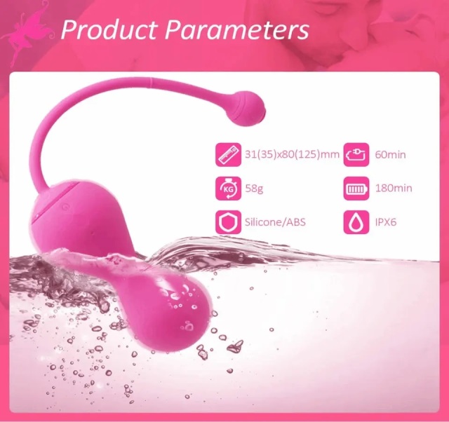 Magic Motion Phone APP Wireless Vibrator Kegel Ball Exercises to Strengthen the Pelvic Floor Muscles