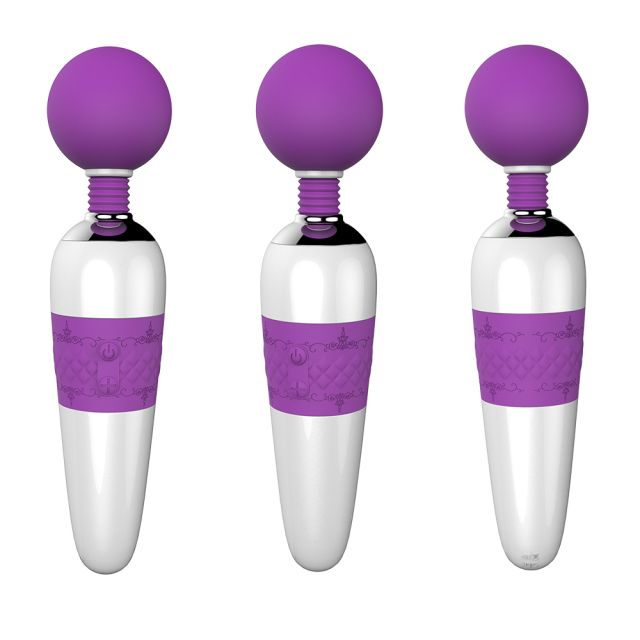 Largest Vibrators Magic Wand Massager Purple with 7 Speed Large Round Head for Personal Body Massager for Muscle Aches and Sports Recovery