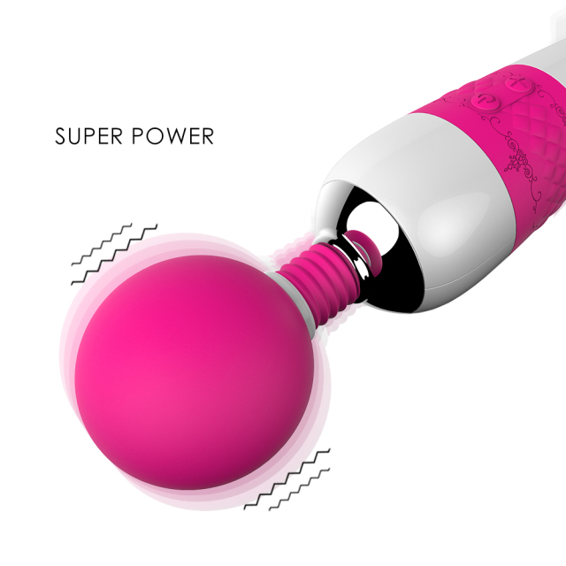 Largest Vibrators Magic Wand Massager Red with 7 Speed Large Round Head for Personal Body Massager for Muscle Aches and Sports Recovery