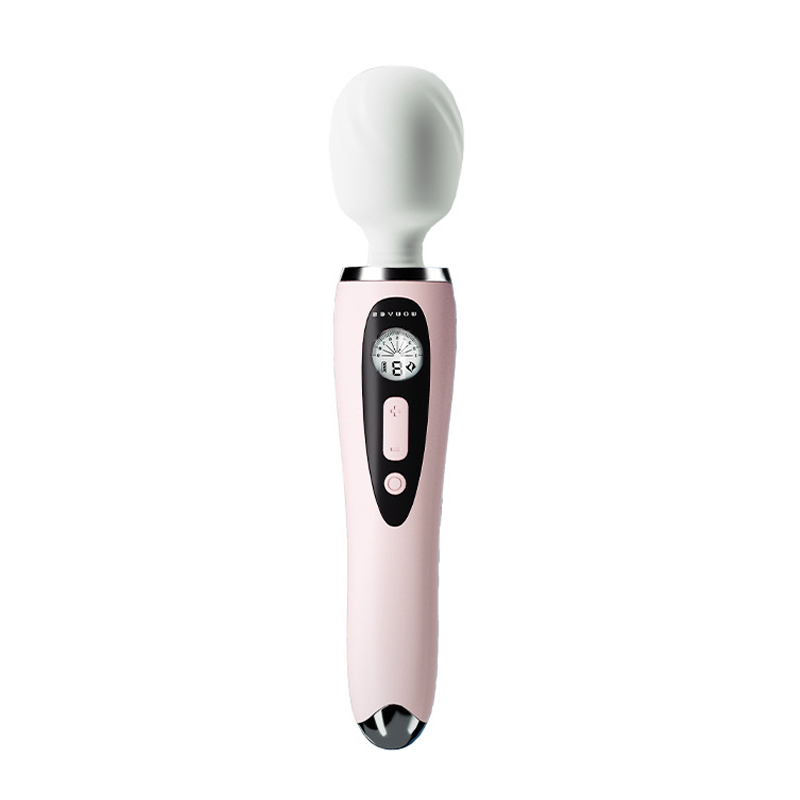 Datura Vibrator Wand Massager with 9 Speed G-spot Stimulation with LED Screen Gauge for Women