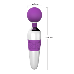 Largest Vibrators Magic Wand Massager Purple with 7 Speed Large Round Head for Personal Body Massager for Muscle Aches and Sports Recovery