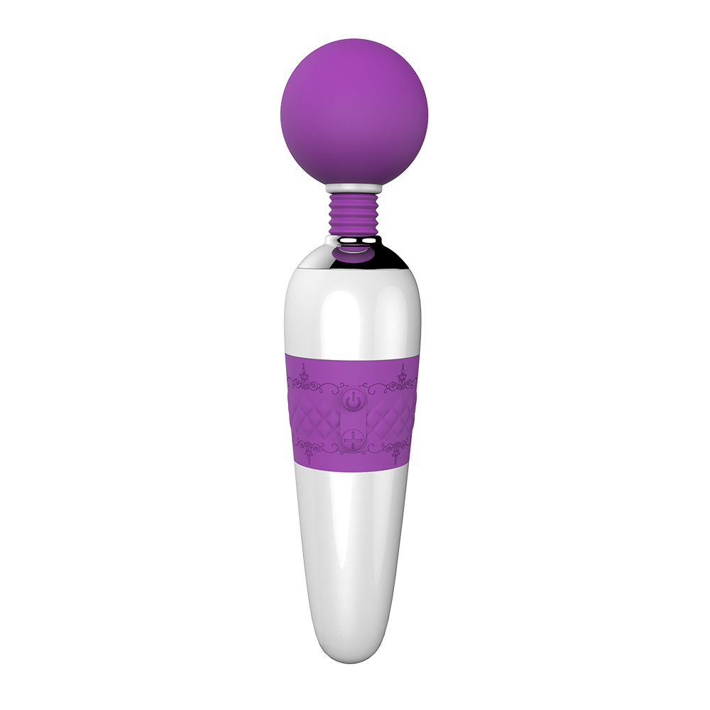 Largest Vibrators Magic Wand Massager Purple with 7 Speed Large Round Head for Personal Body Massager for Muscle Aches and Sports Recovery