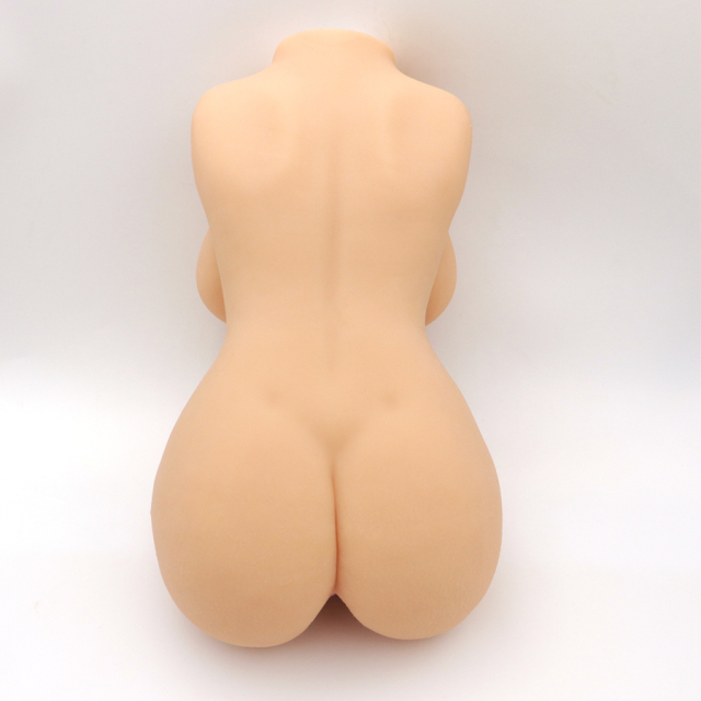 4.41lbs(2KG) Lifelike Sex Doll Torso Male Masturbator with Realistic Big Boobs Butt