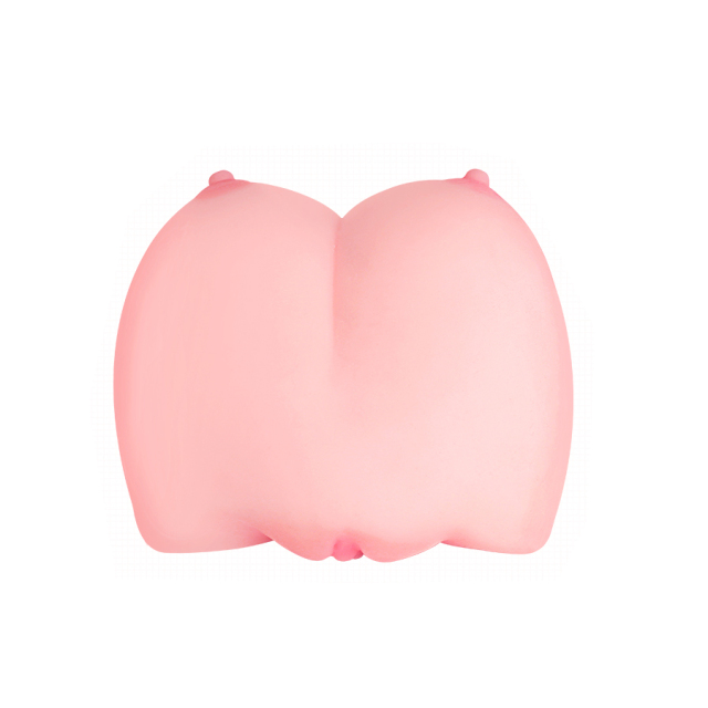 1.36KG(3LBS) Realistic Pocket Pussy With Tits 2 in 1 Lifelike Vagina and Anal Stroker Male.