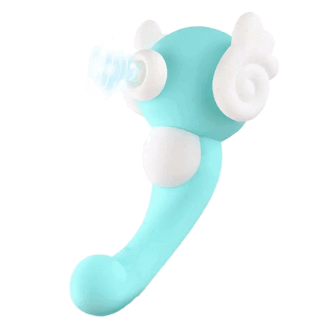 YY Horse Hippocampus Shape 10 Vibration and 9 Sucking Mode Sex Toy for Women Clits Suction Vibrator