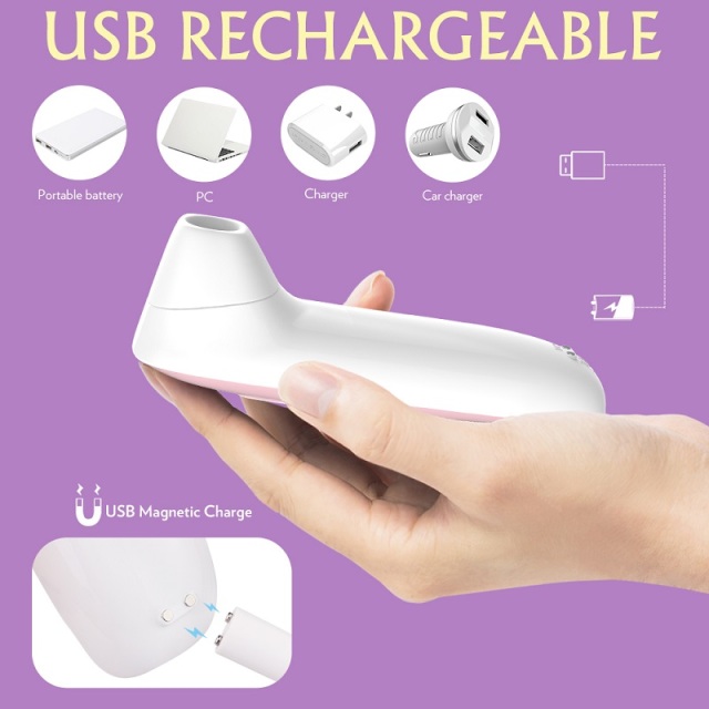 S201-2 Satisfy Clit and Nipple Sex Toys for Women Masturbation  with 10 Suction Modes