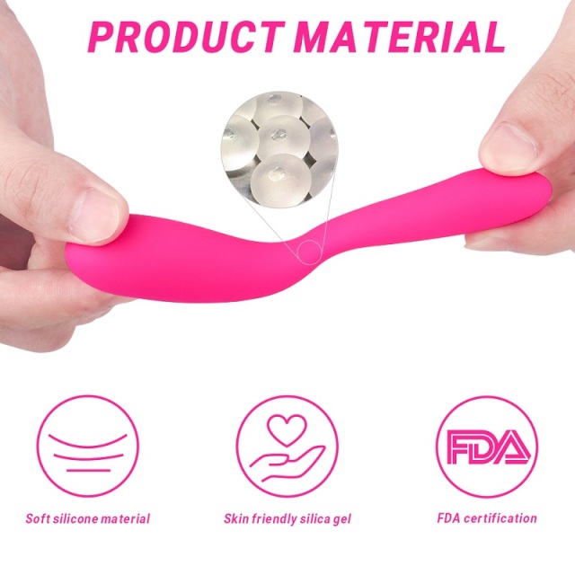S045 Portable Clitoral & G-Spot Mini Vibrator Strong Vibration Replaceable Battery for Women