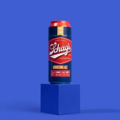 Blush Schag's Arousing Ale Frosted Self Lubricating Textured Beer Can Masturbator Male Stroker Toy