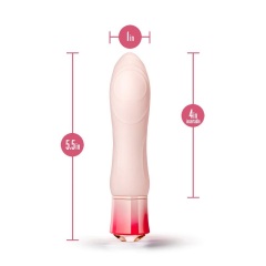 Luxury Morganite Gem Warming G Spot Battery Vibrator with 10 Vibrating Functions Stimulate Vibrator Adult Sex Toys for Women