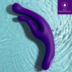 Blush Luxury Brand Sex Toy G Wave Purple G-Spot Clitoris Vibrator Made with Puria Silicone