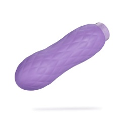 Plant-Based 4"(10.16cm) Multifunction Powerful Vibrator in Lilac Clitoral Stimulator Sustainably Made with BioTouch
