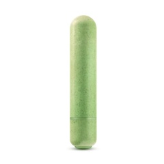 American Brand Blush Gaia 4" Green Mini Bullet Vibrator for Women AAA Battery Required Made from Sustainable BioFeel