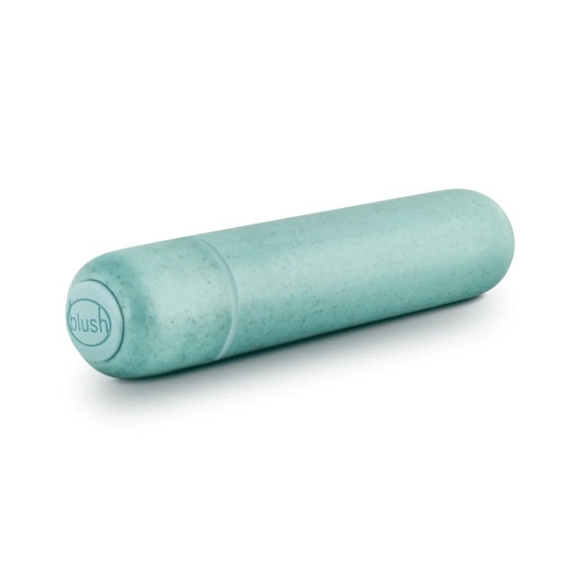 American Brand Blush 4" Mini Eco Aqua Mini Bullet Vibrator for Women Masturbation Plant-Based Made from Sustainable