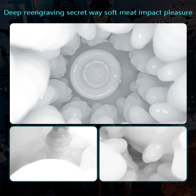 Batman Sex Toys for Men Masturbating with 7 Vibrating and 7 Thrusting Mode Men Masturbation Cup