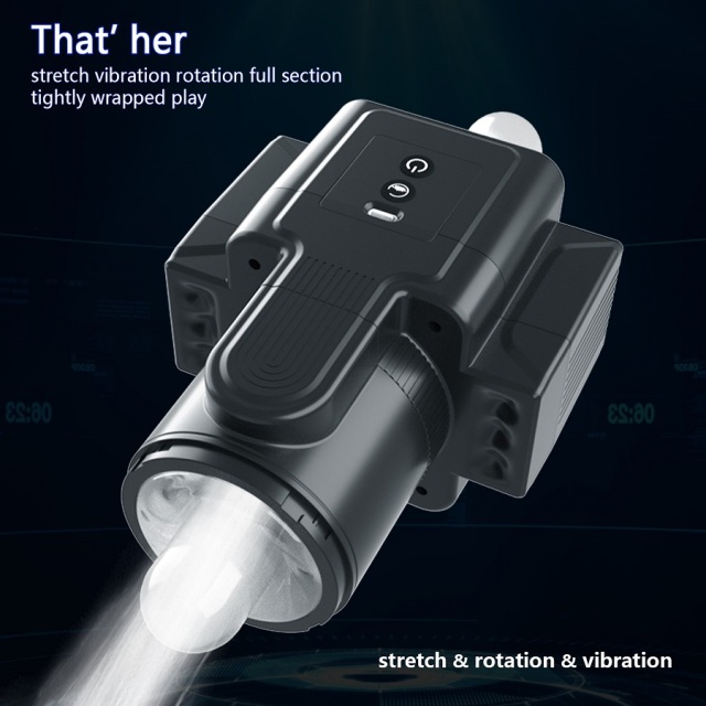 Mr.Camera Male Sex Adult Toys with 7 Thrusting & Rotating & Vibrating Modes for Men Masturbation