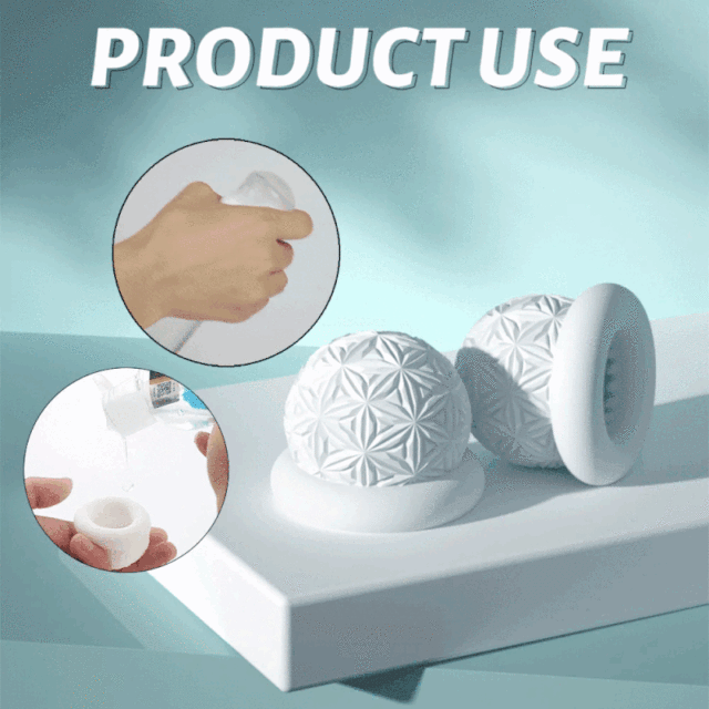 S383 Soft Jelly Masturbator Cup Mini Sex Toy for Men Glans Stimulation with Six Different Textured Sleeves