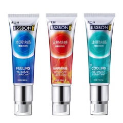 Jissbon Water-Soluble Lubricant 50ml Ice And Fire Pleasure Double Lubrication Safety And Hygiene