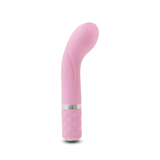 Luxury Pillow Talk Racy Vibrator Pink, Flexible For Optimal G-Spot Stimulation, Incremental Speed Control For Precise Power With Swarovski Crystal Button