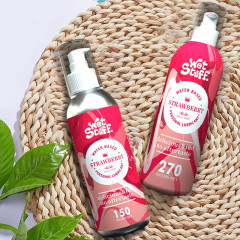 Wholesale Wet Stuff Lubricant Strawberry Flavor Natural Ingredients Water Based Lube Edible for Personal Lubricants for Sexual Health and Pleasure