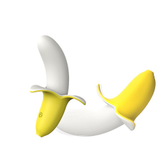 Banana Vibrator Sex Toy Discreet Massager Wand G Spot Orgasm Vibe 10-Speed Clit Stimulator