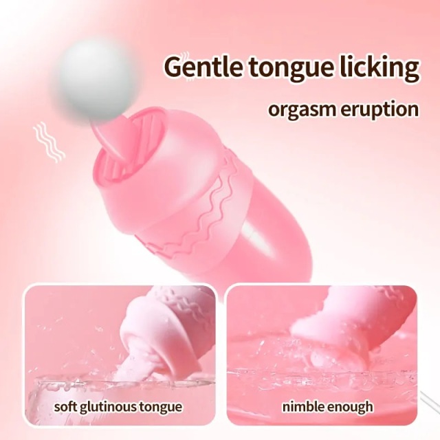 Lilo adult sex toys 2 in 1 sucking and licking toys with 12 speed for women clit masturbation