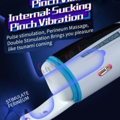 Wowyes B5 Automatic Male Stroker for Men Vibrator with 10 Speed Vibration and 3 Electric Shock Wholesale Sex Products