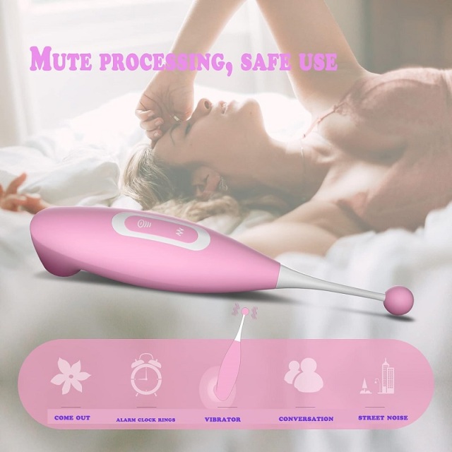 Woodpecker Vibrator With 8 Vibration Sucking Climax Massager for Woman G Spot Clitoral Female Fast Orgasm Two Attachment Heads