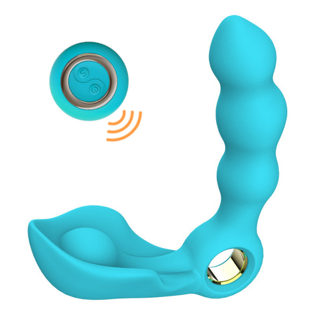 Pea Pods Remote Control Vibrating Large Prostate Massager 36 Vibration Patterns for Women Men