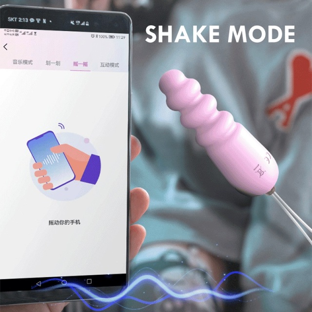 Sesi APP remote control electro shock mini anal plug vibrator with 9 vibration patterns for men or women masturbation