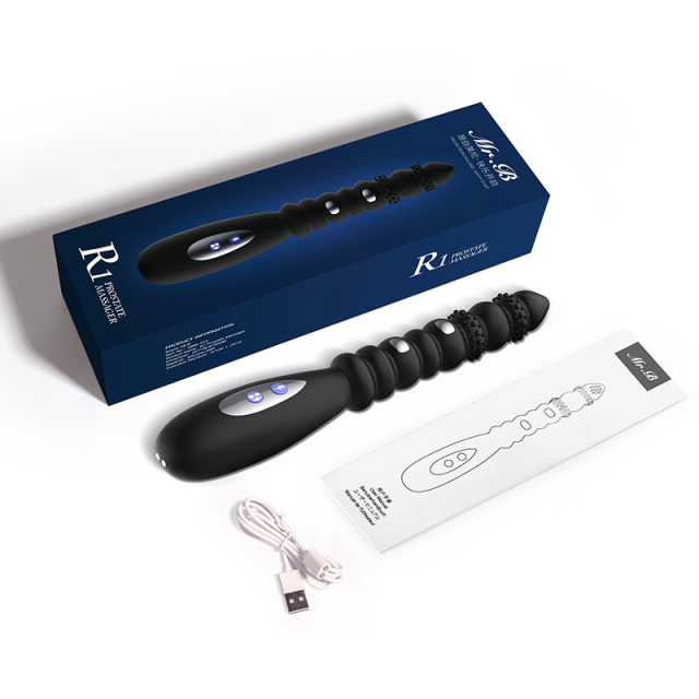 Wowyes MR.B R1 prostate massager sex toy for men 10 vibration patterns 3 electric shock prostate product
