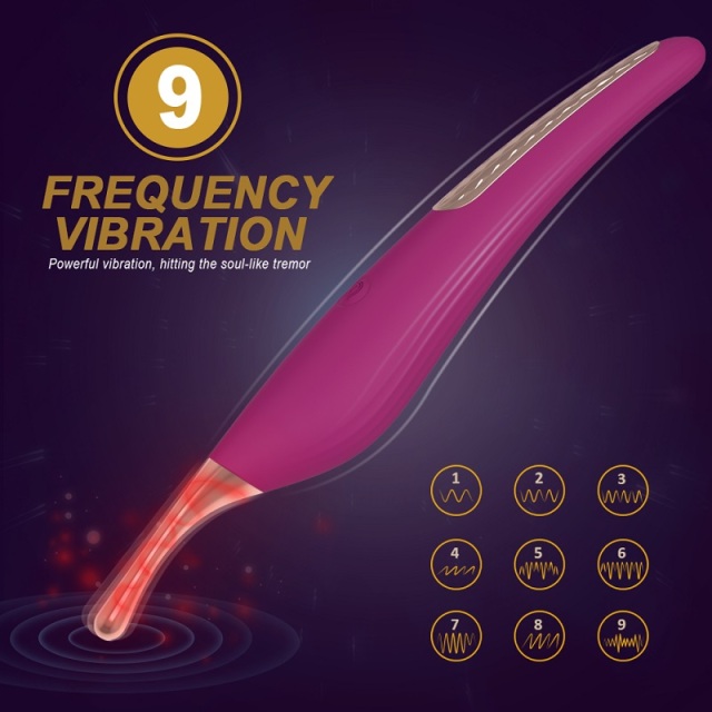 s249 new sex toys 2024 orgasm pen vibrator LED light with 9 vibration for women clitoral stimulation