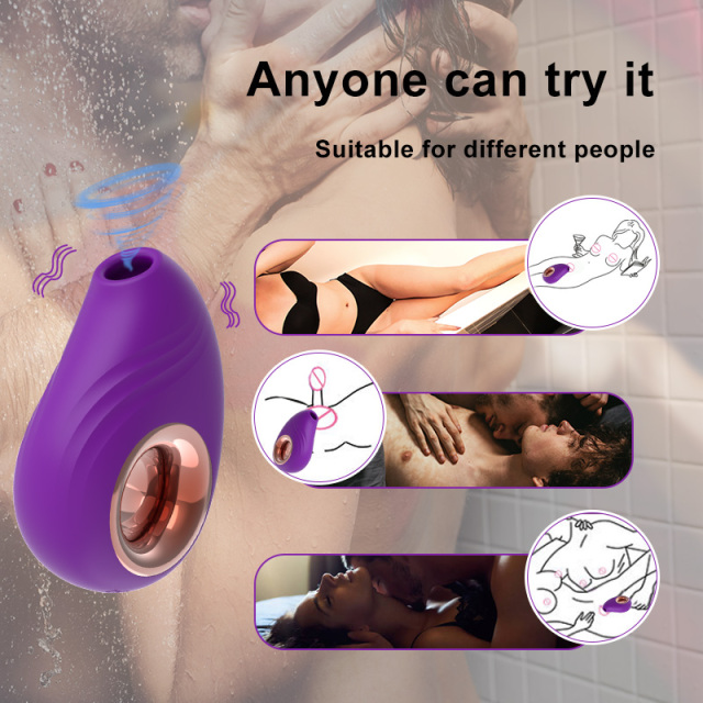 NBQ A804 Little Fish Female Sucking Vibrator with 7 Suction and Vibration for Women's Pleasure Sexual Toys for Adult