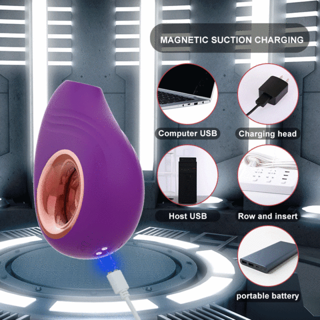 NBQ A804 Little Fish Female Sucking Vibrator with 7 Suction and Vibration for Women's Pleasure Sexual Toys for Adult