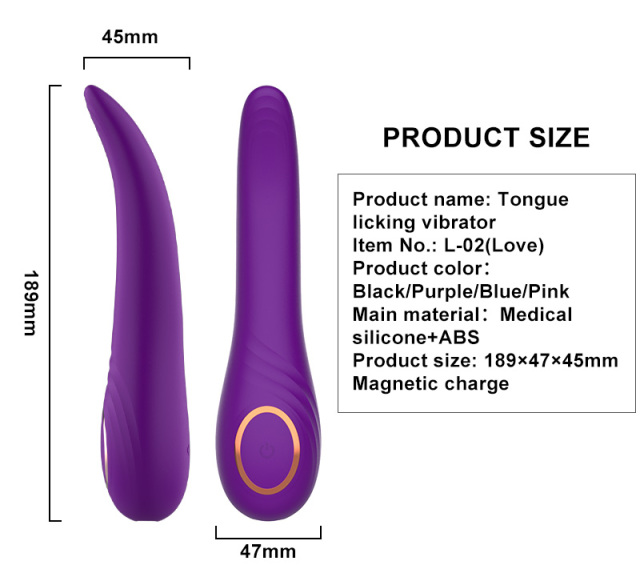 NBQ B603 Big Magic Tongue Vibrator for Woman with 12 Swirling Mode Female Clit Stimulation