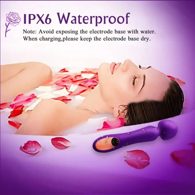 NBQ C601 Wand Massager Sex Toy with 12 Powerful Vibration Speed for Women Clitoral Stimulation or Full Body Massage