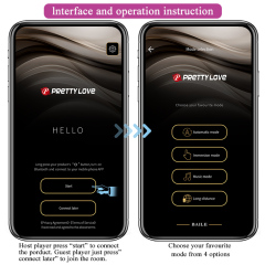 pretty love 12 vibration  Mobile APP Long-distance Control vibrator  BI-014582HP