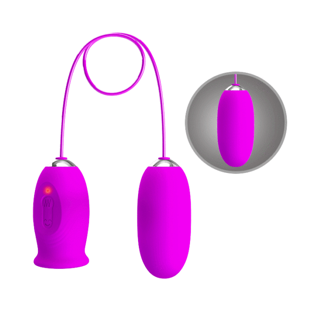pretty love 12 vibration and tongue licking vibration love egg BI-014749