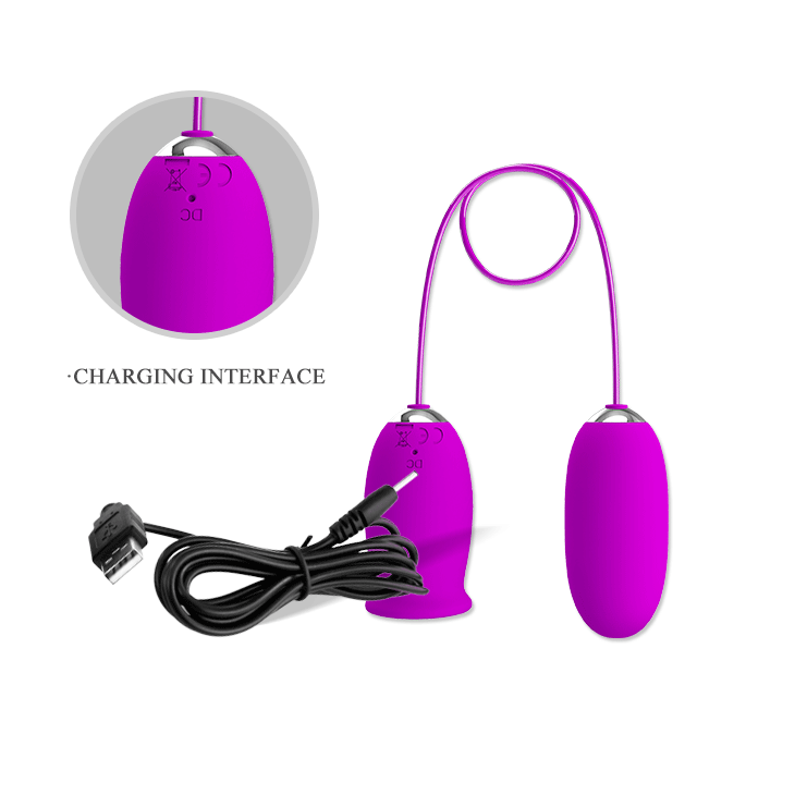 pretty love 12 vibration and tongue licking vibration love egg BI-014749